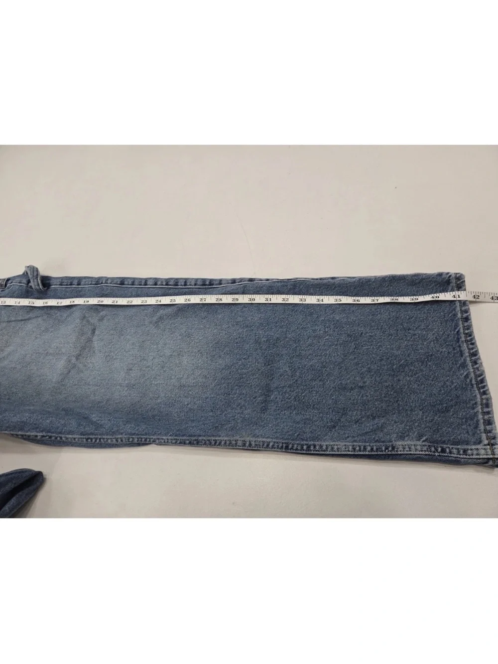 Free People We The Free Major Leagues Mid-Rise Cuffed Jeans Carpenter Size 32